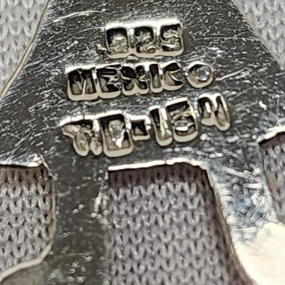 Vintage Mexico 925 Sterling Silver Family Pin - Picture 7 of 7